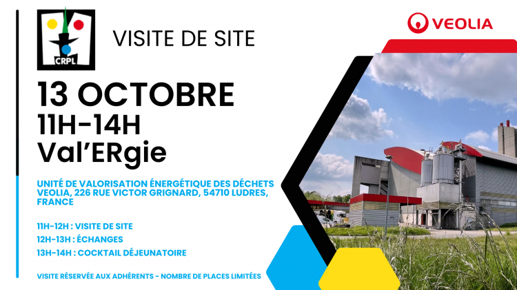 Invitation visite du site Val'ERGIE